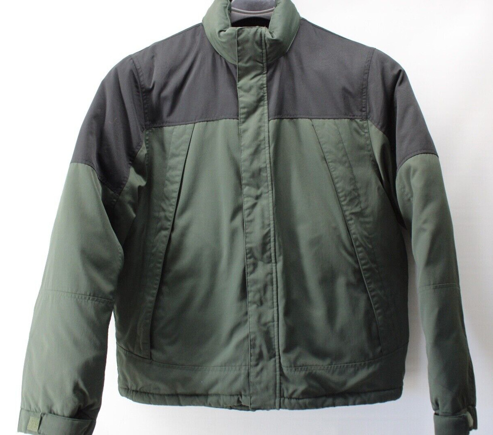 OUTBACK TRADING CO. RANGER DOWN FILL PUFFER JACKET STORM HOOD MEN'S MEDIUM